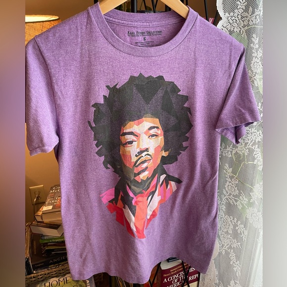 The Karl Ferris Collection Other - Purple Jimi Hendrix T-shirt from Karl Ferris Collection in Adult Small